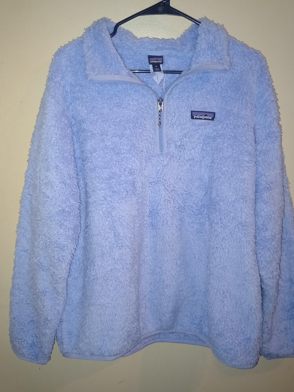 NWD Patagonia Los Gatos Quarter Zip Pullover Size XL in Blue